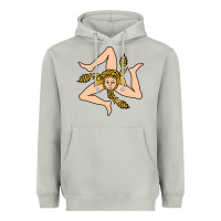 Moon Dust sicilian triskelion Heavyweight Hoodie - artisFamous