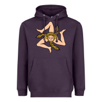 Sicilian Triskelion Heavyweight Hoodie | Teevron