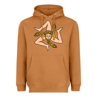 Meerkat sicilian triskelion Heavyweight Hoodie - artisFamous