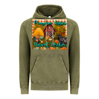Vintage Olive pumpkin kisses harvest wishes tumbler Vintage Hoodie - BundleAndBundleShop