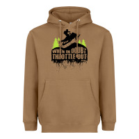 Toasted Coconut snowmobile throttle Heavyweight Hoodie - artisFamous