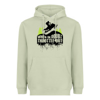 Matcha snowmobile throttle Heavyweight Hoodie - artisFamous