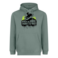 Sage snowmobile throttle Heavyweight Hoodie - artisFamous