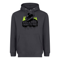 Smoke snowmobile throttle Heavyweight Hoodie - artisFamous