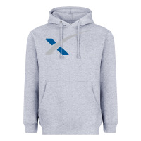 Heather Grey space X Heavyweight Hoodie - artisFamous