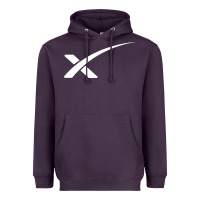Plum space X Heavyweight Hoodie - artisFamous