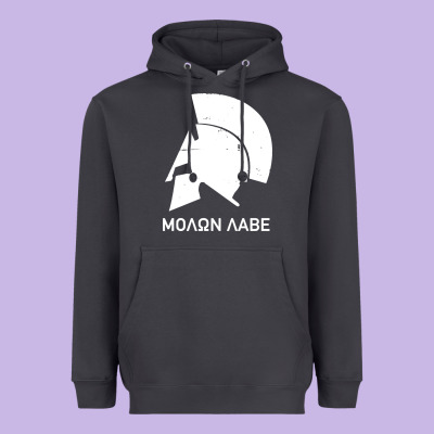 Spartan Helmet Heavyweight Hoodie Designed By Artisfamous