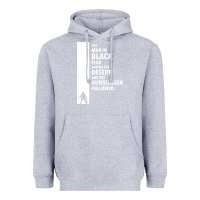 Heather Grey the man in black fled across the desert Heavyweight Hoodie - artisFamous