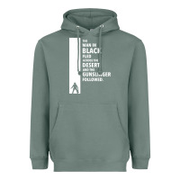 Sage the man in black fled across the desert Heavyweight Hoodie - artisFamous
