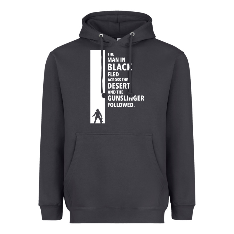 The Man In Black Fled Across The Desert Heavyweight Hoodie by artisFamous | Teevron