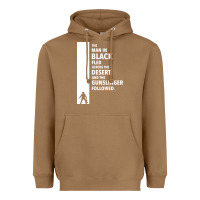 Toasted Coconut the man in black fled across the desert Heavyweight Hoodie - artisFamous