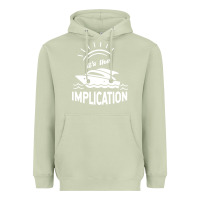 Matcha the implication   its always sunny in philadelphia Heavyweight Hoodie - artisFamous