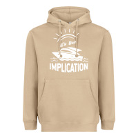 Mushroom the implication   its always sunny in philadelphia Heavyweight Hoodie - artisFamous