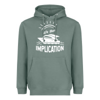 Sage the implication   its always sunny in philadelphia Heavyweight Hoodie - artisFamous