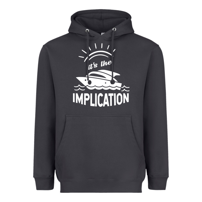 The Implication   Its Always Sunny In Philadelphia Heavyweight Hoodie by artisFamous | Teevron