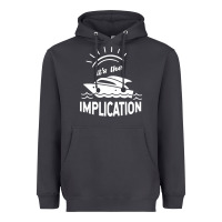 Smoke the implication   its always sunny in philadelphia Heavyweight Hoodie - artisFamous