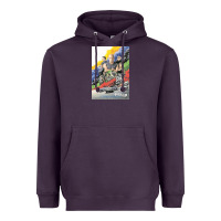 Plum fast and furious 9 Heavyweight Hoodie - artisFamous