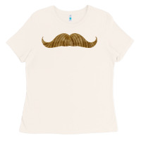 Bone moustache fa element Ladies Tee - FaDigitalArtStudio