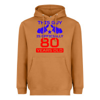 Meerkat this guy is 80 years funny 80th birthday Heavyweight Hoodie - artisFamous