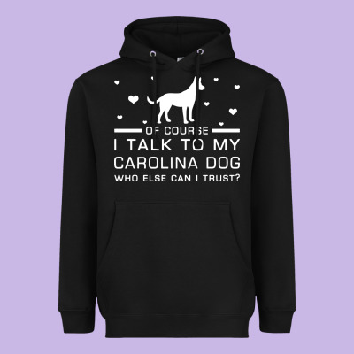 Carolina Dog Heavyweight Hoodie Designed By Artisfamous