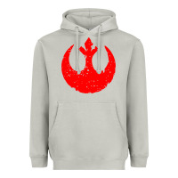 Distressed Rebel Alliance Symbol Heavyweight Hoodie | Teevron