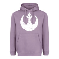 Lavender distressed rebel alliance symbol Heavyweight Hoodie - artisFamous