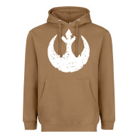 Toasted Coconut distressed rebel alliance symbol Heavyweight Hoodie - artisFamous