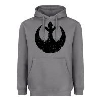 Storm distressed rebel alliance symbol Heavyweight Hoodie - artisFamous