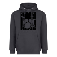 Smoke vintage retro drummer Heavyweight Hoodie - artisFamous