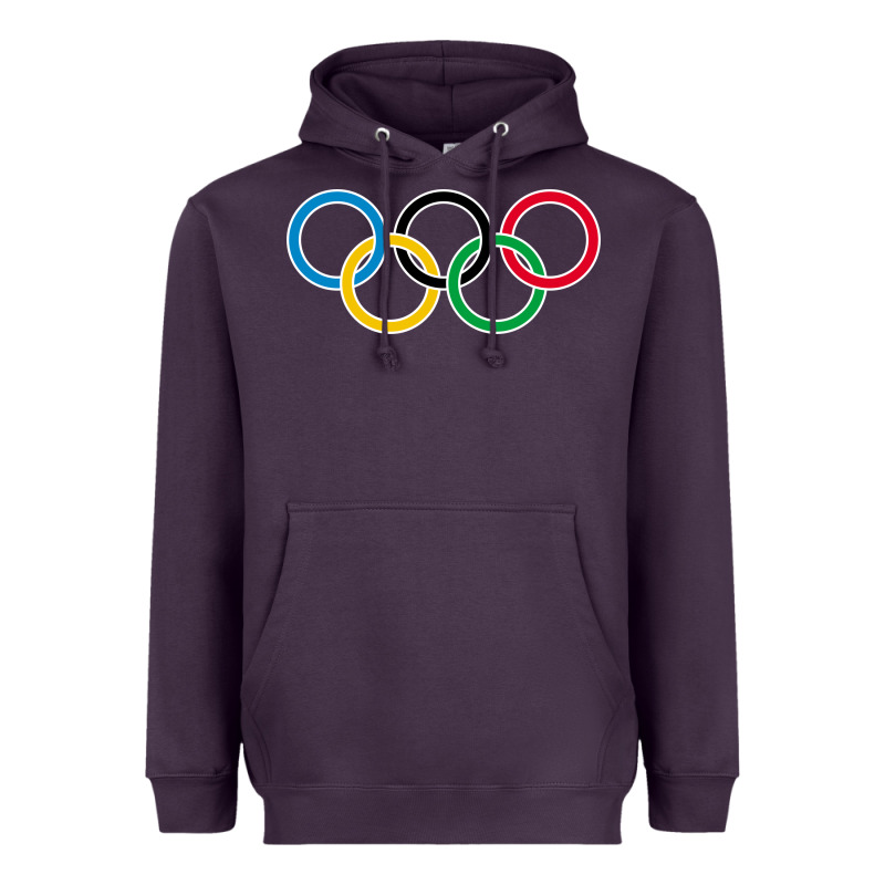 Olympic Rings Heavyweight Hoodie by artisFamous | Teevron