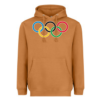 Meerkat Olympic Rings Heavyweight Hoodie - artisFamous