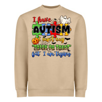 Mushroom i have autism i can't say trick or treat Heavyweight Sweatshirt - JahusDesignShop