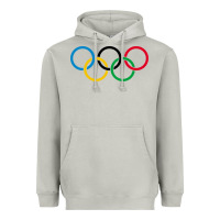 Moon Dust Olympic Rings Heavyweight Hoodie - artisFamous
