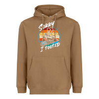 Toasted Coconut sorry i tooted Heavyweight Hoodie - artisFamous