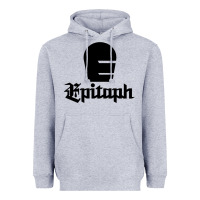 Heather Grey Epitaph Records Heavyweight Hoodie - artisFamous