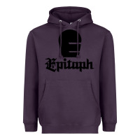 Plum Epitaph Records Heavyweight Hoodie - artisFamous