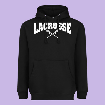 Lacrosse Heavyweight Hoodie Designed By Artisfamous