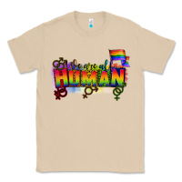 Mushroom We are all human Classic Tee - CowGirlArtShop