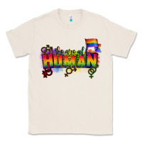 Natural We are all human Classic Tee - CowGirlArtShop