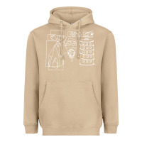 Mushroom modest Heavyweight Hoodie - artisFamous