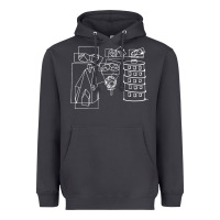 Smoke modest Heavyweight Hoodie - artisFamous