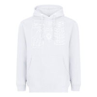 White modest Heavyweight Hoodie - artisFamous