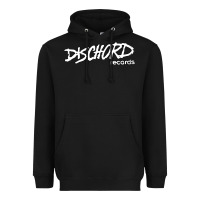 Black Discord American Label Record Heavyweight Hoodie - artisFamous