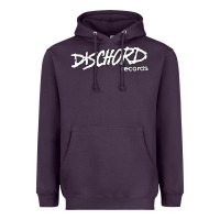 Plum Discord American Label Record Heavyweight Hoodie - artisFamous