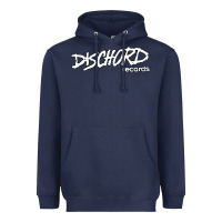 Navy Discord American Label Record Heavyweight Hoodie - artisFamous