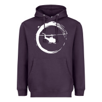 Plum helicopter Heavyweight Hoodie - artisFamous