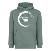 Sage helicopter Heavyweight Hoodie - artisFamous