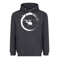 Smoke helicopter Heavyweight Hoodie - artisFamous