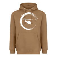 Toasted Coconut helicopter Heavyweight Hoodie - artisFamous