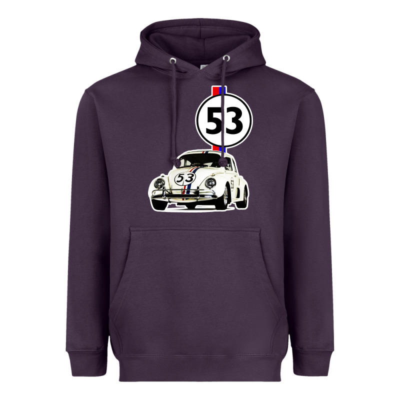 Herbie 53 Heavyweight Hoodie by artisFamous | Teevron